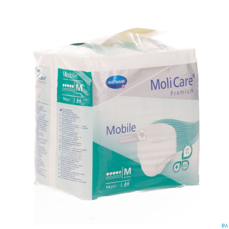 Molicare premium mobile 5 drops m 14    9158522