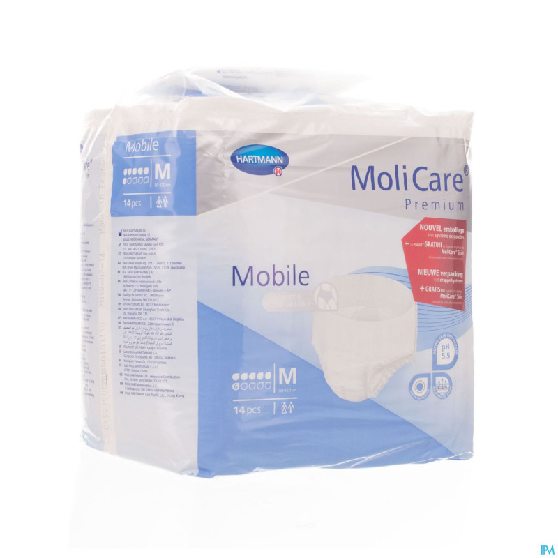 Molicare premium mobile 6 drops m 14    9158325