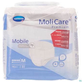 Molicare premium mobile 6 drops m 14    9158325