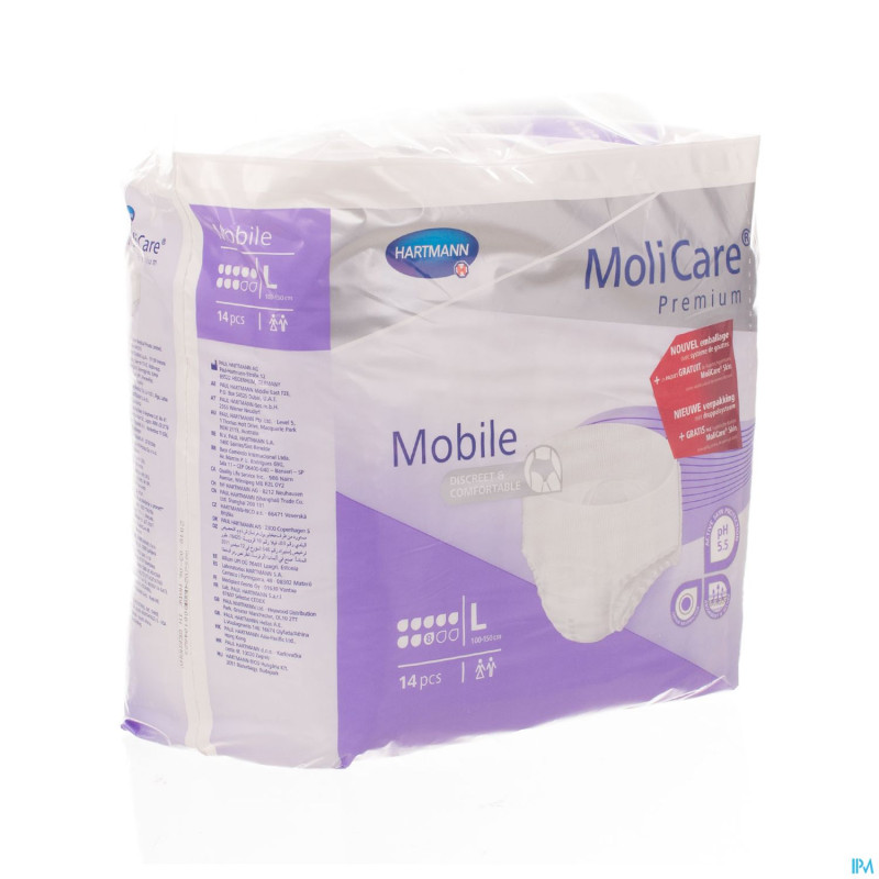 Molicare premium mobile 8 drops l 14    9158733