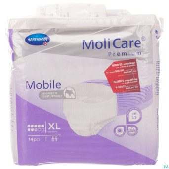 Molicare premium mobile 8 drops xl 14    9158743