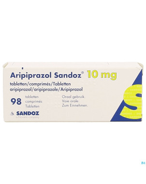 Aripiprazol sandoz 10mg impexeco comp 98 pip