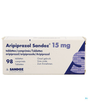 Aripiprazol sandoz 15mg impexeco comp 98 pip