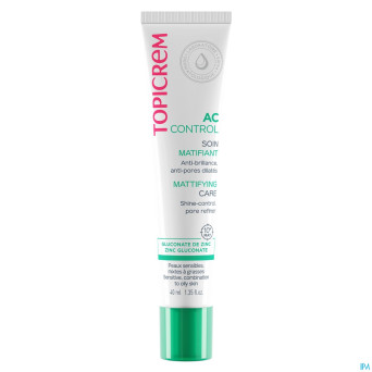 Topicrem ac fluide matifiant    tube 40ml