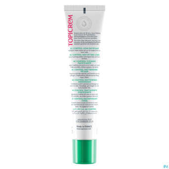 Topicrem ac fluide matifiant    tube 40ml
