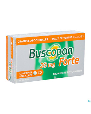 Buscopan forte  20mg comp pell  30
