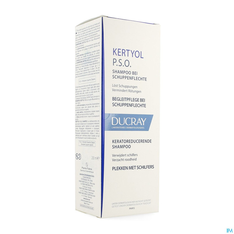 Ducray kertyol pso shampoo traitant    200ml