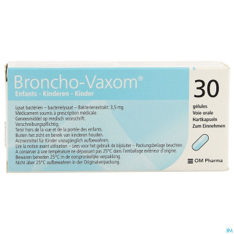 Broncho vaxom enfant 3,5mg pi pharma caps 30 pip