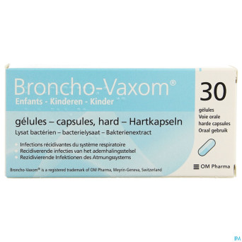 Broncho vaxom enfant 3,5mg pi pharma caps 30 pip