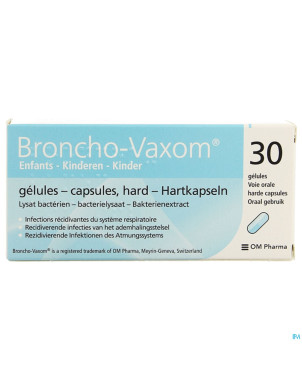 Broncho vaxom enfant 3,5mg pi pharma caps 30 pip