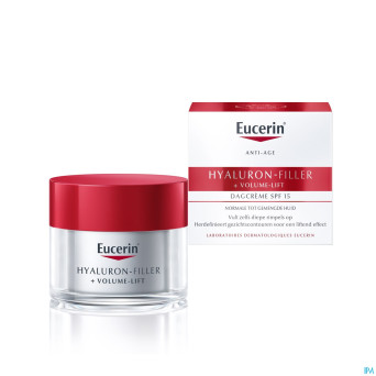 Eucerin hyaluron fil+volume lift cr jour p.mix50ml