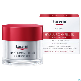 Eucerin hyaluron fil+volume lift cr jour p.mix50ml