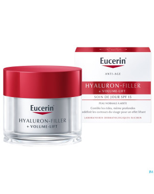 Eucerin hyaluron fil+volume lift cr jour p.mix50ml