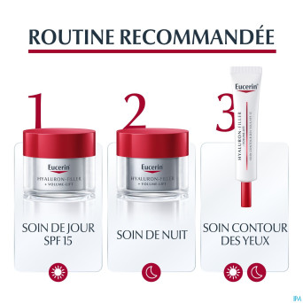 Eucerin hyaluron fil+volume lift cr jour p.mix50ml