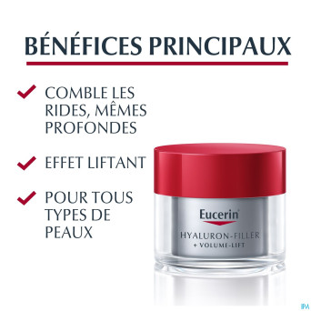 Eucerin hyaluron filler + volume lift cr nuit 50ml