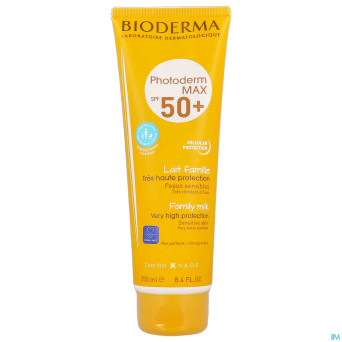 Bioderma photoderm max lait ip50+    tube 250ml