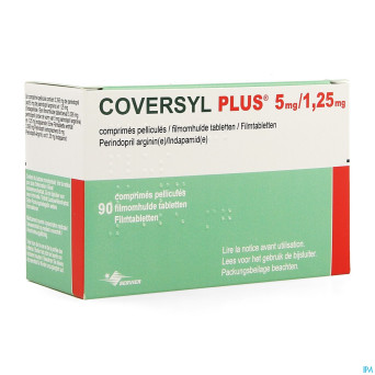 Coversyl plus 5mg/1,25mg impexeco comp pell 90 pip