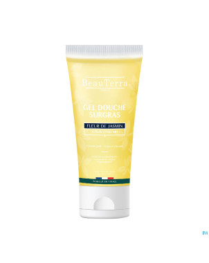 Beauterra gel douche surgras fleur jasmin    100ml