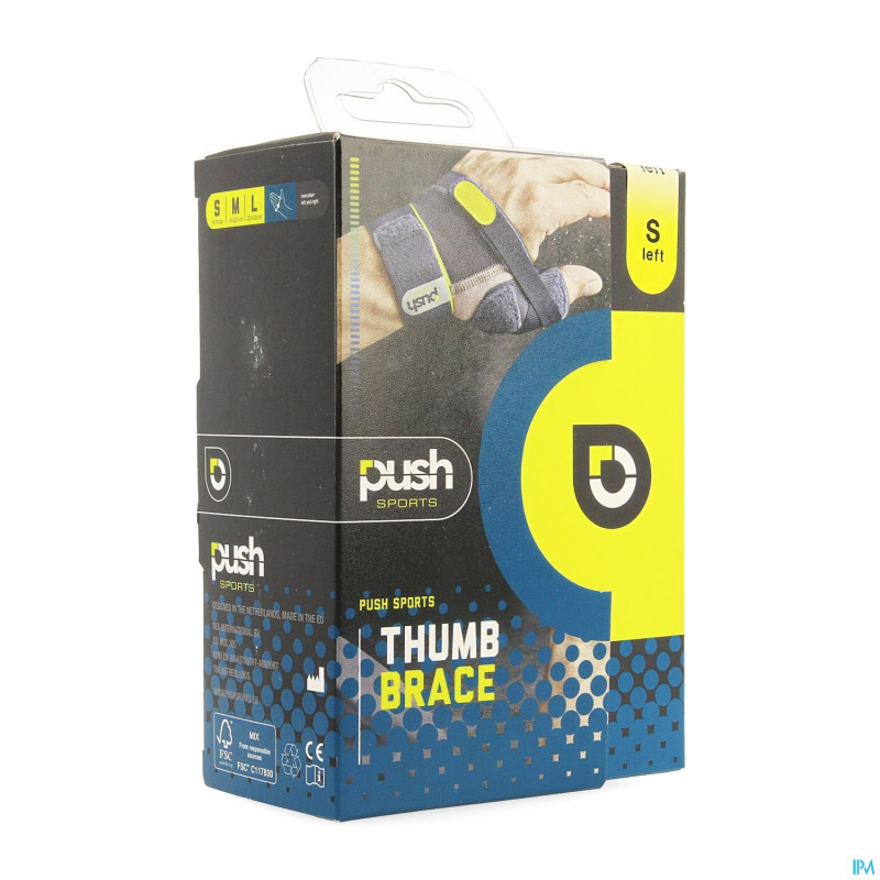 Push sports bandage pouce s gauche