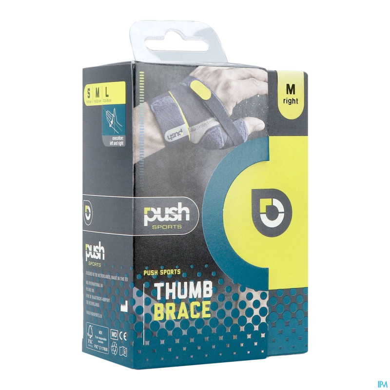 Push sports bandage pouce m droite
