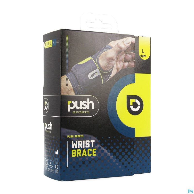 Push sports bandage poignet l droite