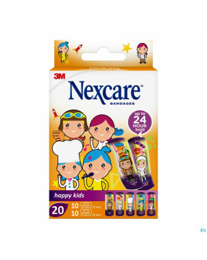 Nexcare 3m happy kids professions pans  20 n0920pr