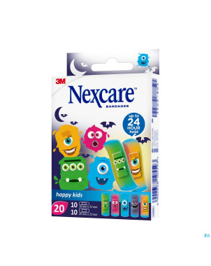 Nexcare 3m happy kids monstres pans    20 n0920mo