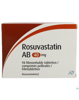 Rosuvastatin ab 40mg comp pell  98 x 40mg