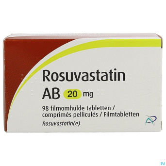 Rosuvastatin ab 20mg comp pell  98 x 20mg