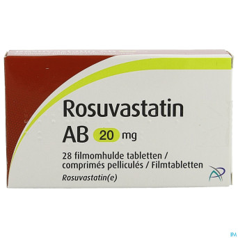Rosuvastatin ab 20mg comp pell  28 x 20mg