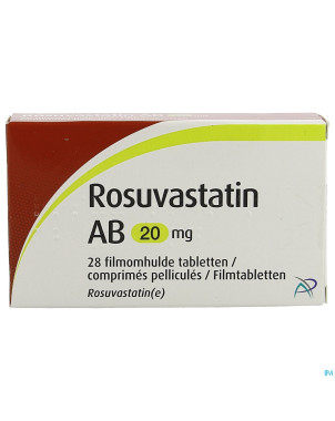 Rosuvastatin ab 20mg comp pell  28 x 20mg