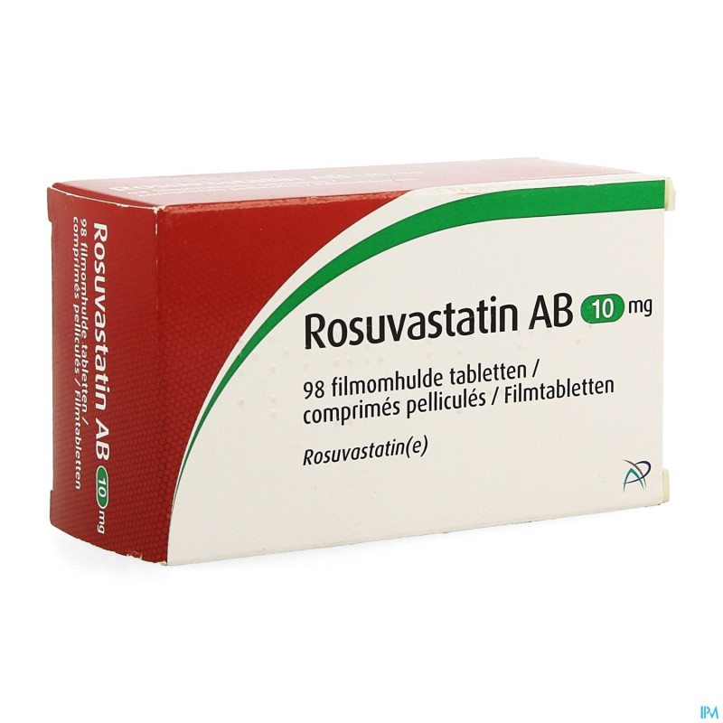 Rosuvastatin ab 10mg comp pell  98 x 10mg
