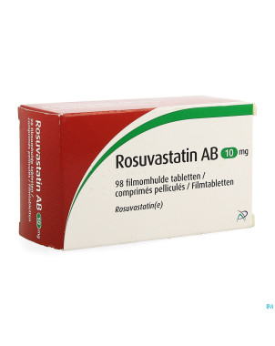 Rosuvastatin ab 10mg comp pell  98 x 10mg