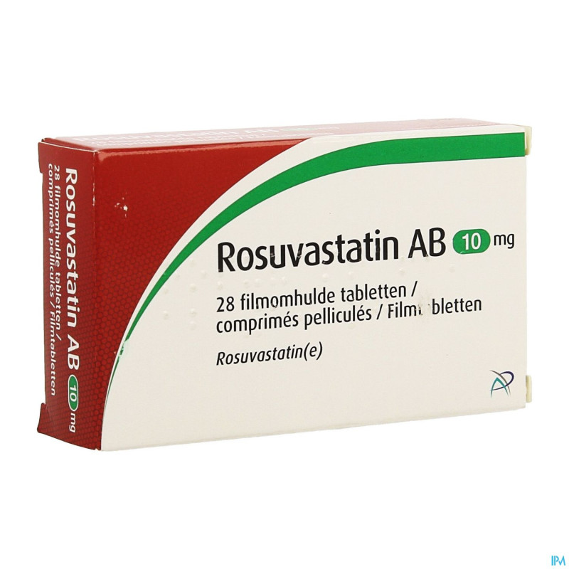 Rosuvastatin ab 10mg comp pell  28 x 10mg
