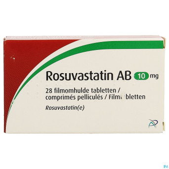 Rosuvastatin ab 10mg comp pell  28 x 10mg