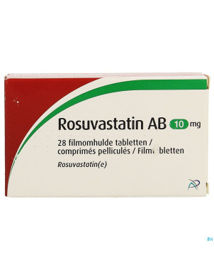 Rosuvastatin ab 10mg comp pell  28 x 10mg