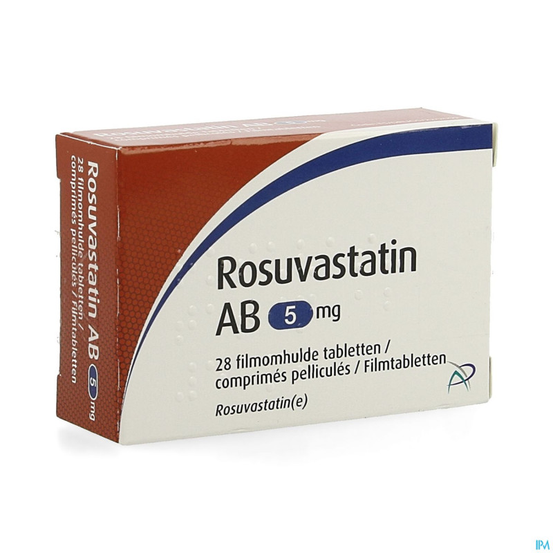 Rosuvastatin ab  5mg comp pell  28 x  5mg