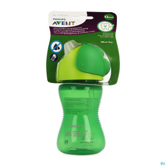 Philips avent gobelet paille boy vert    300ml