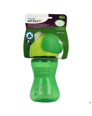 Philips avent gobelet paille boy vert    300ml