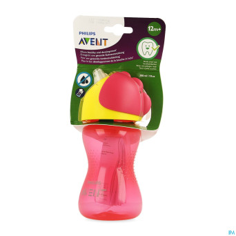 Philips avent gobelet paille girl rose    300ml