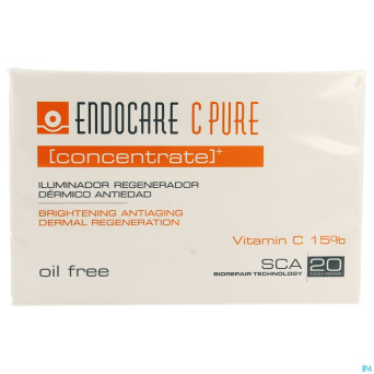 Endocare c pure concentrate vitamine c 15% 7+7x1ml