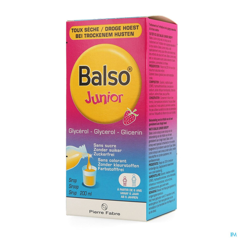 Balso junior sirop    fl 200ml
