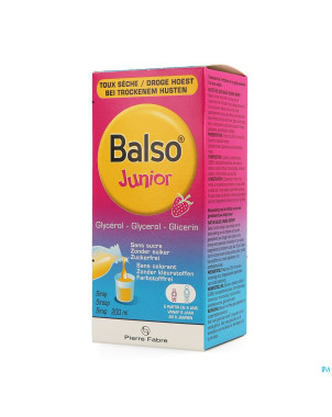 Balso junior sirop    fl 200ml