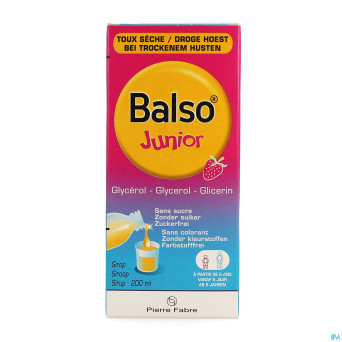 Balso junior sirop    fl 200ml