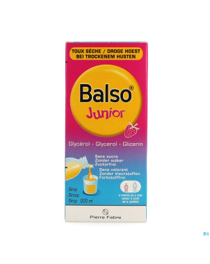 Balso junior sirop    fl 200ml