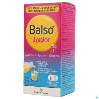 Balso junior sirop    fl 200ml