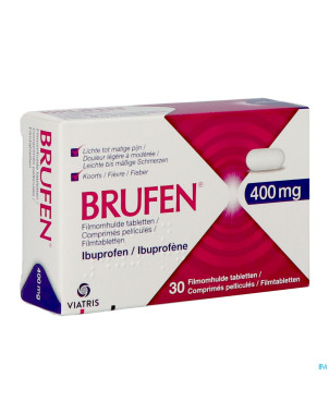Brufen 400 mg comp pell tabl 30 x 400 mg