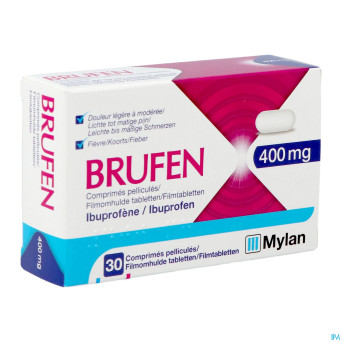 Brufen 400 mg comp pell tabl 30 x 400 mg
