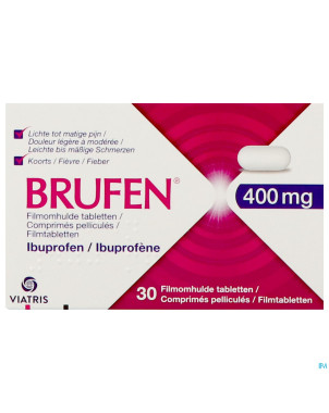Brufen 400 mg comp pell tabl 30 x 400 mg