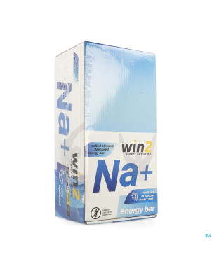 Win2 energy bar na+ salted almond    40g